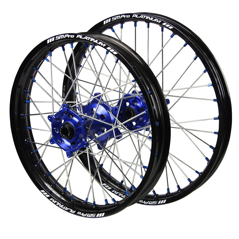 SM Pro Wheel Set - Blu/Blk/Blu
