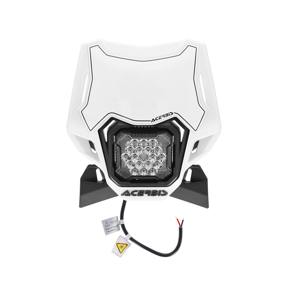 HEADLIGHT VSL LUMEN-X - White/Black