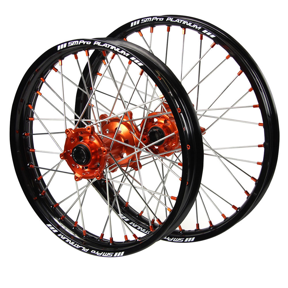 SM Pro Wheel Set - Org/Blk/Org