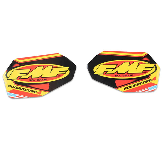 FMF POWERCORE 4 - 2-PART WRAP LOGO DECAL -REPLACEMENT FMF-012637