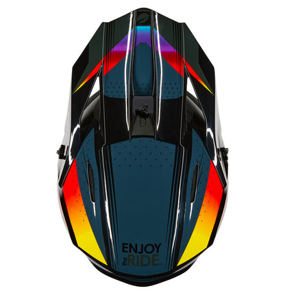 O'Neal 2026 Youth 1SRS RC Helmet - Black/Multi