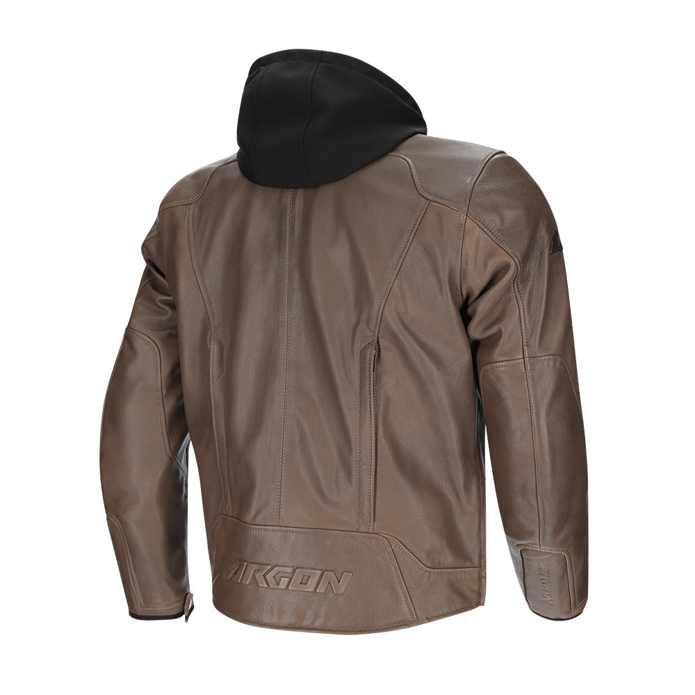 ARGON Realm II Leather Jacket - Brown