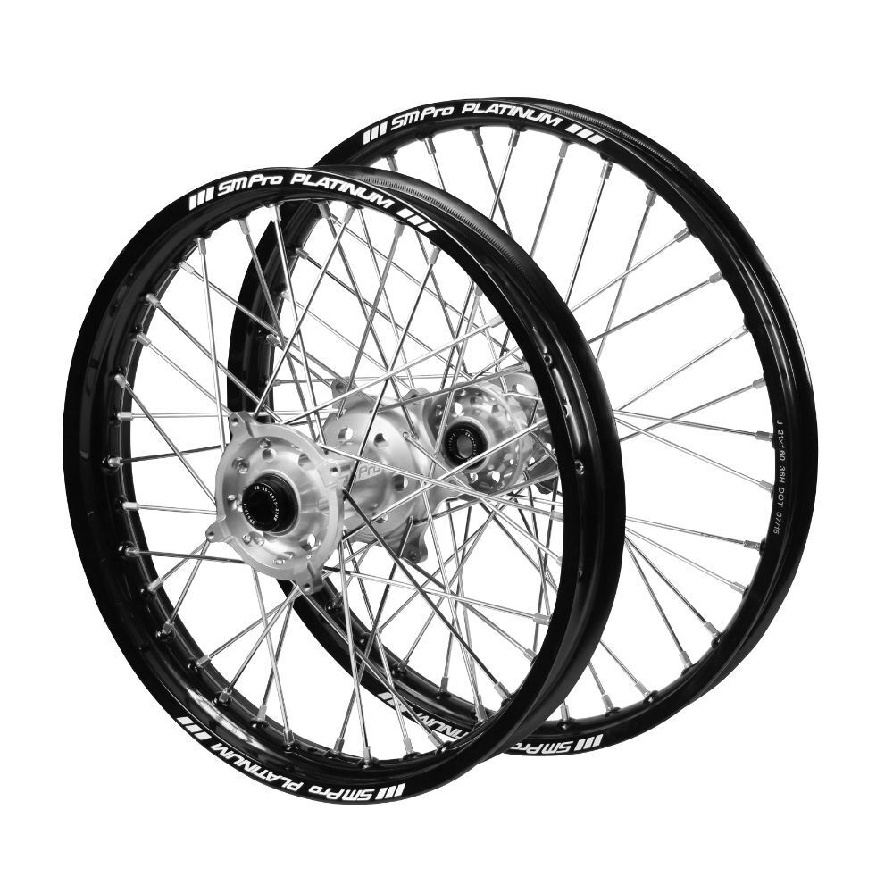 SM Pro Wheel Set - Sil/Blk/Sil