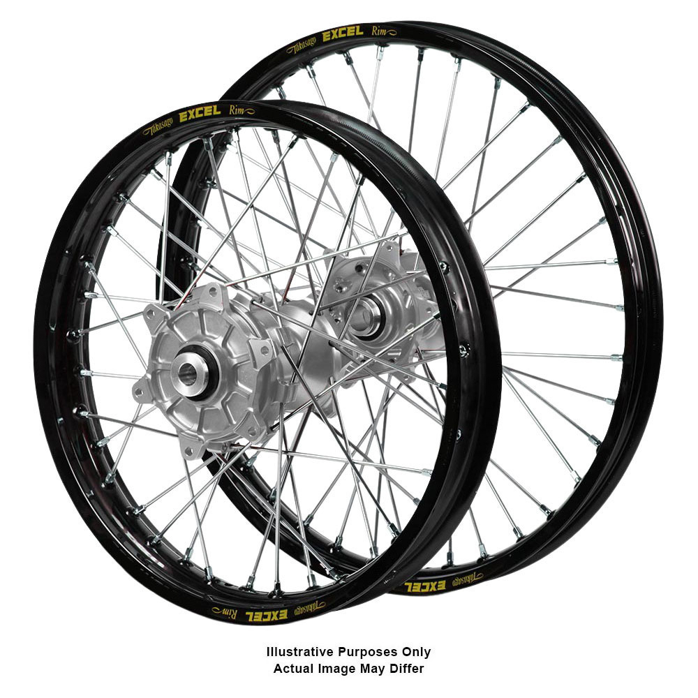 Haan/Excel ADV Wheel Set - Sil/Blk/Sil