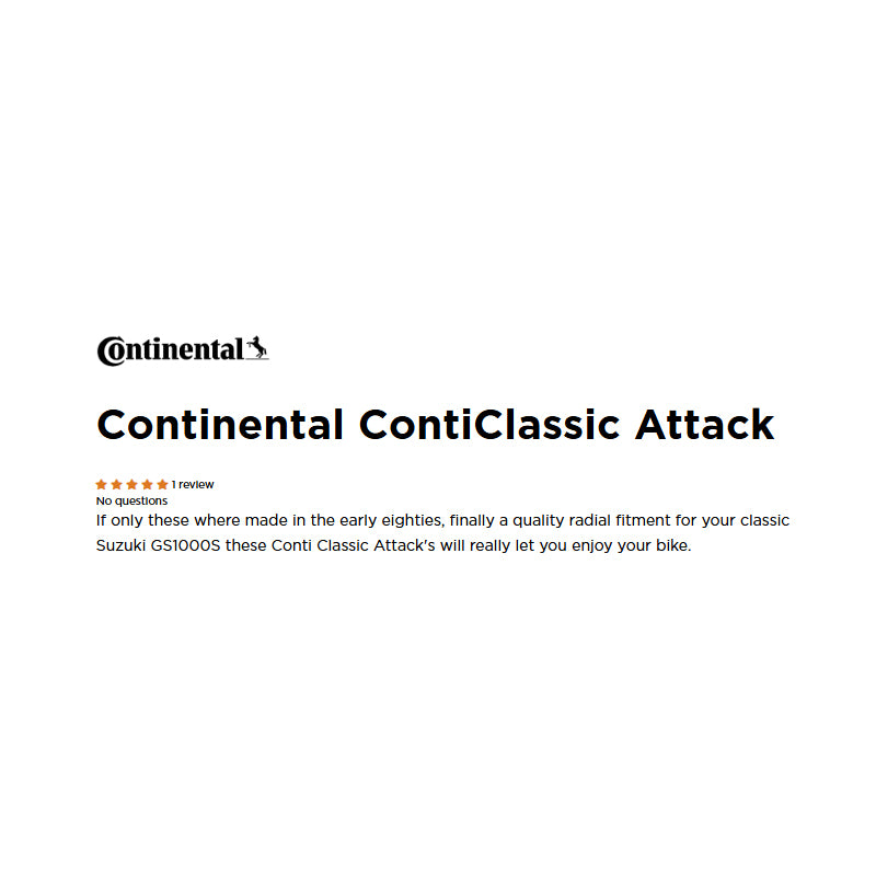 Continental ClassicAttack display pic