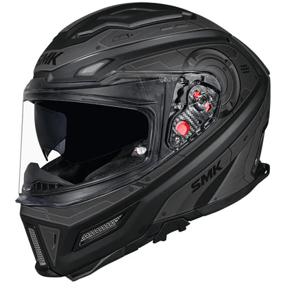 SMK AGNAR CYBORG - Matte Black Grey - MA266