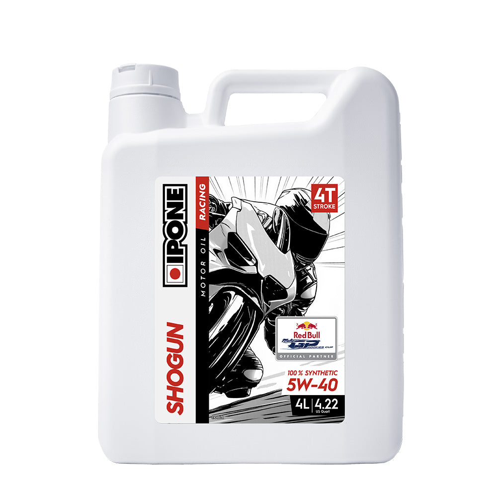 IPONE Shogun -  100% Synthetic 4T Oil - 5W-40 4L