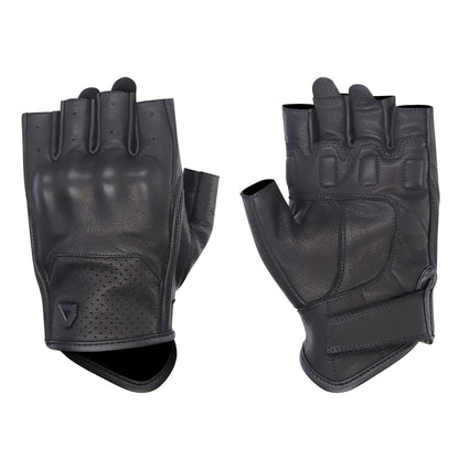 DriRider Legacy Fingerless Gloves - Black