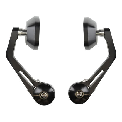 Revolution Clamp On Mirrors Stealth - CNC Pair