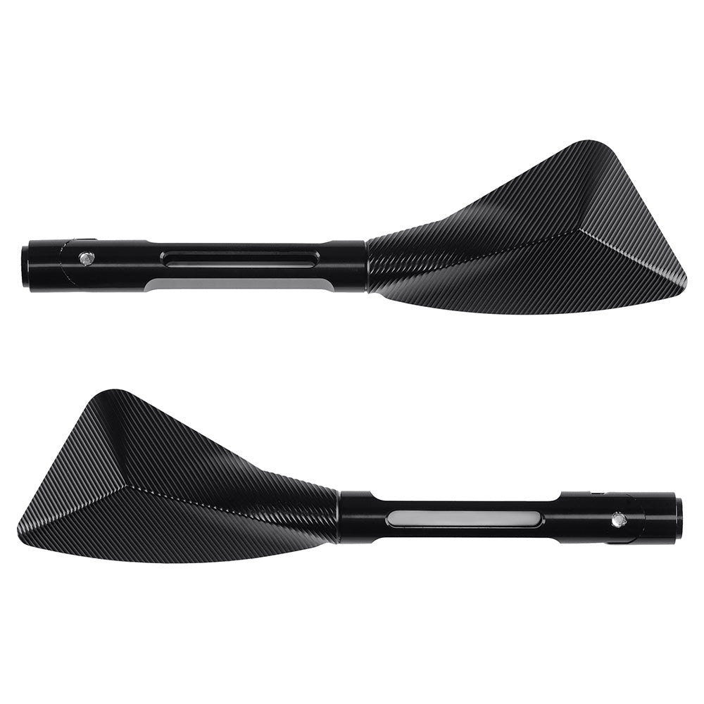 Revolution Handlebar Mirrors Aero - CNC 10mm Pair