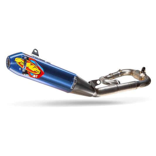 FACTORY 4.1 RCT TITANIUM ANODIZED FULL SYSTEM W/ CARBON END CAP 044490