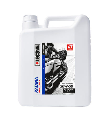 IPONE - KATANA - HIGH TORQUE - 20W50 - 5L