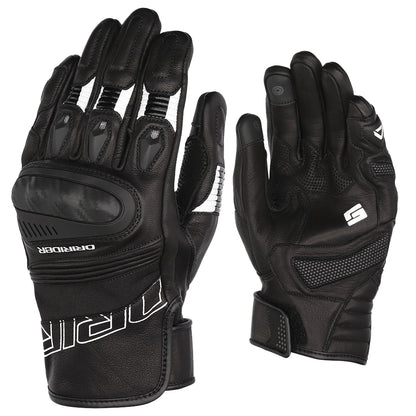 Dririder Torque Short Cuff Gloves - Black White