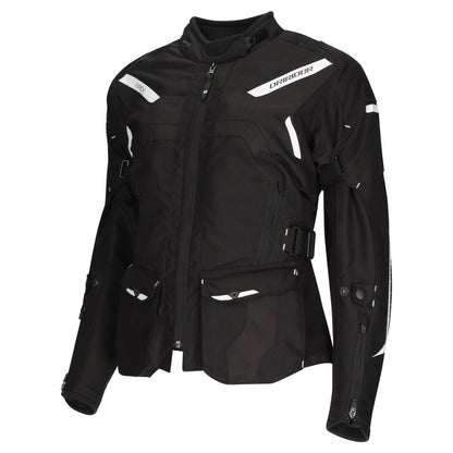 Dririder Apex 6 Womens Jacket - Black White