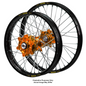 Haan/Excel ADV Wheel Set - Org/Blk/Sil