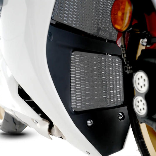 Oil Cooler Guard Yamaha Textured Matt Titanium R&G