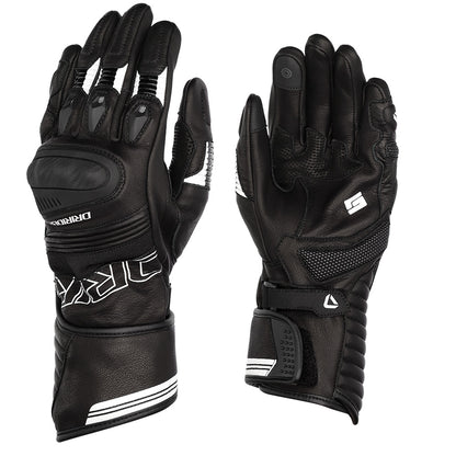 Dririder Torque Long Cuff Gloves - Black White