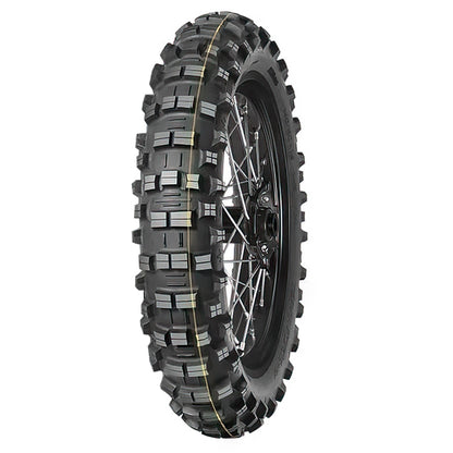 MITAS Terra Force EF Super FIM Rear Tyre - Yellow Stripe