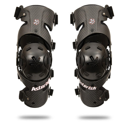 Asterisk Carbon Cell 1 Knee Brace - pair