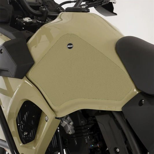 R&G Tank Traction Grips for Kawasaki KLR 650 22- Clear